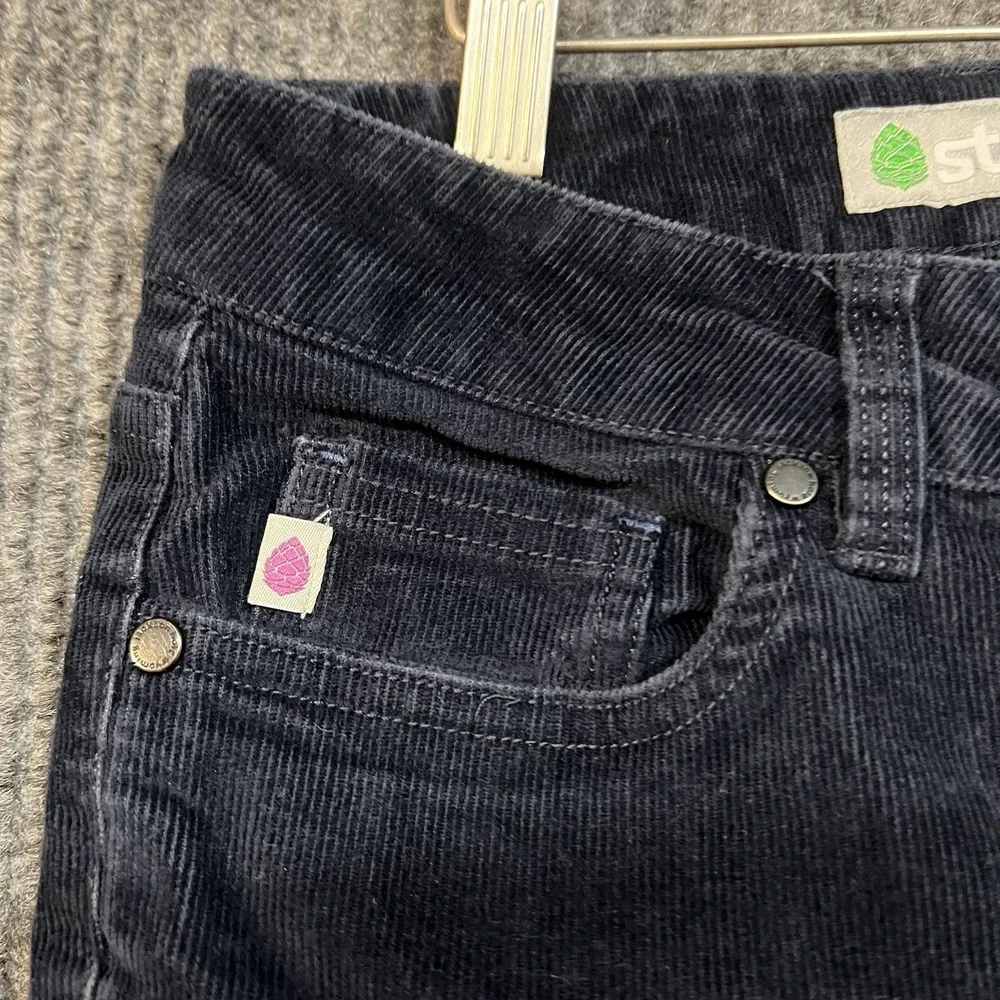 Stio Women's Rivet Cord Skinny Corduroy Pants Size 2S Mountain Shadow Colorway‎